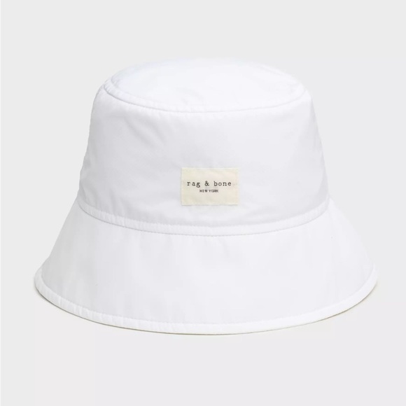 rag & bone Accessories - Rag & Bone Women's Addison Denim Bucket Hat -size Small / Medium - Ecru White